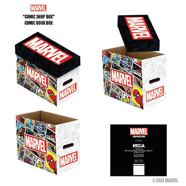 Marvel Short Comic Book Storage Box: Comic Shop Box (Pre-Order)