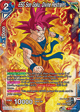 SSG Son Goku, Divine Restraint (Premium Pack Set 07) (P-362) [Promotion Cards]