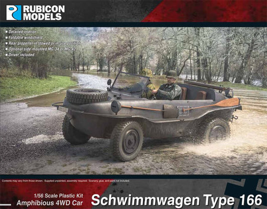280080 - Schwimmwagen Type 166 - Rubicon Models Ltd