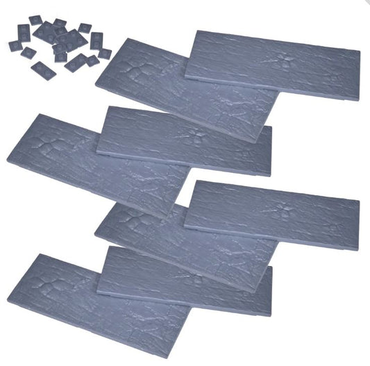 Kings of War Modular Plastic Base Set (125x50) x 8