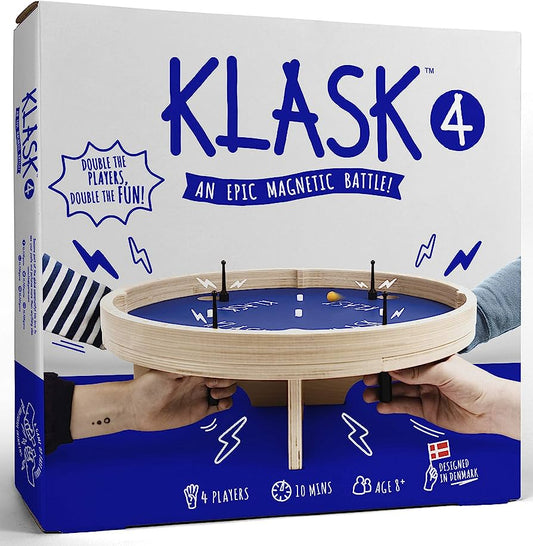 Klask 4 - Magnetic Hockey Party Game