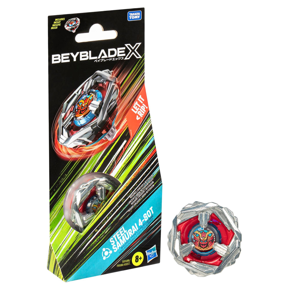 Beyblade X - Booster Pack Set - Steel Samurai 4-80T