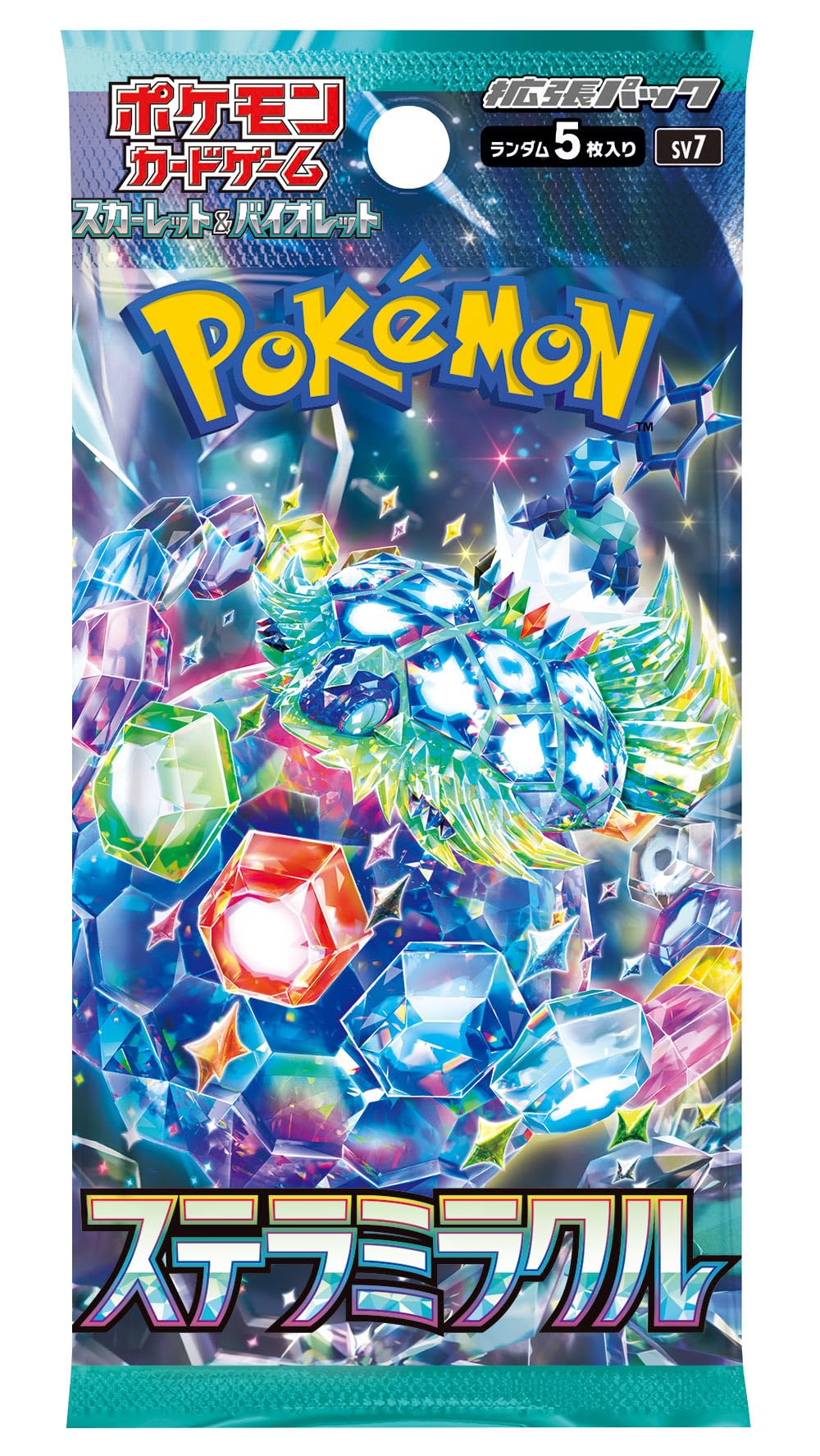 Japanese Pokemon TCG Scarlet Violet Stellar Miracle SV7 Booster Pack