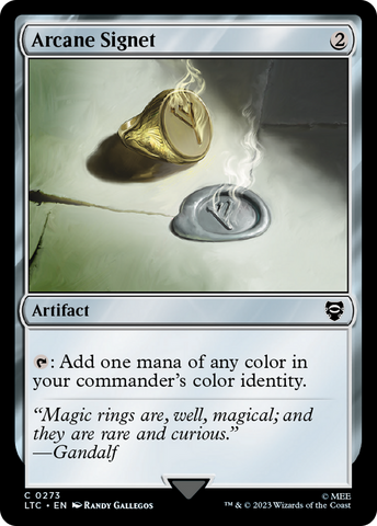Arcane Signet [The Lord of the Rings: Tales of Middle-Earth Commander]