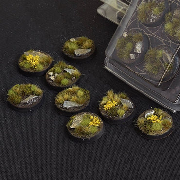 Highland Bases Round 32mm (x8) - Battlefield Ready - Gamers Grass