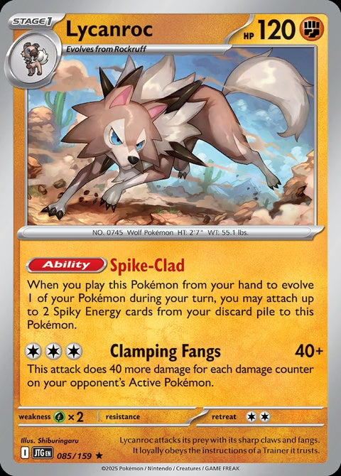85-lycanroc