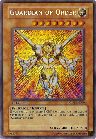 Guardian of Order [LODT-EN000] Secret Rare