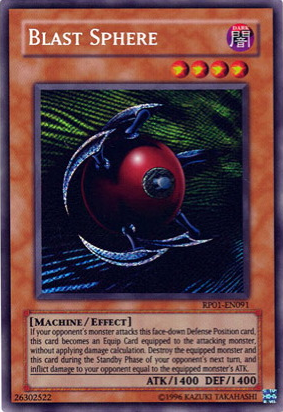 Blast Sphere [RP01-EN091] Secret Rare