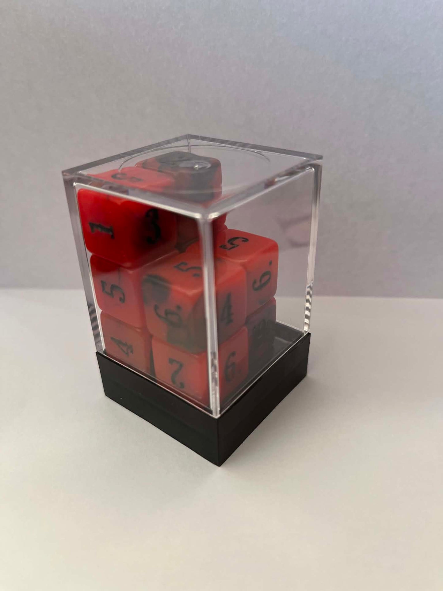16mm Clear D6 x 10 (Mixed Colours)