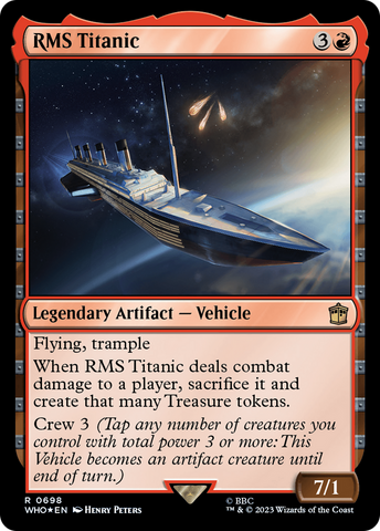 RMS Titanic (Surge Foil) [Doctor Who]