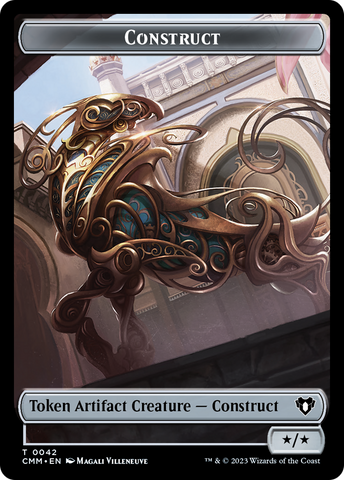 Construct Token (42) [Commander Masters Tokens]