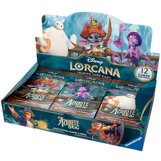 Disney Lorcana: Azurite Sea Set 6 - Booster Box
