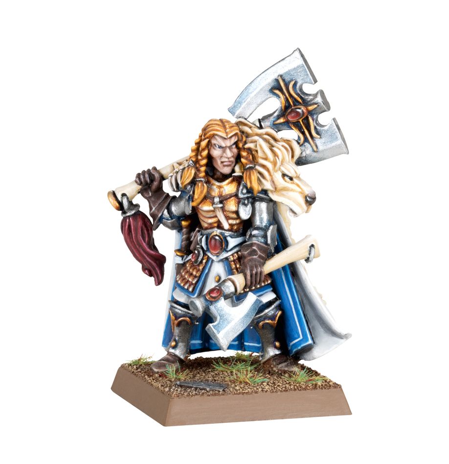 THE OLD WORLD: HIGH ELF REALMS: KORHIL LIONMANE (D)