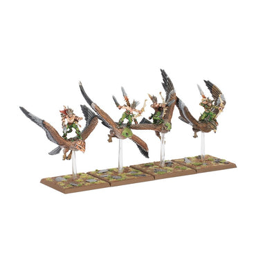THE OLD WORLD: Wood Elf Hawk Riders (D) (Pre-Order)