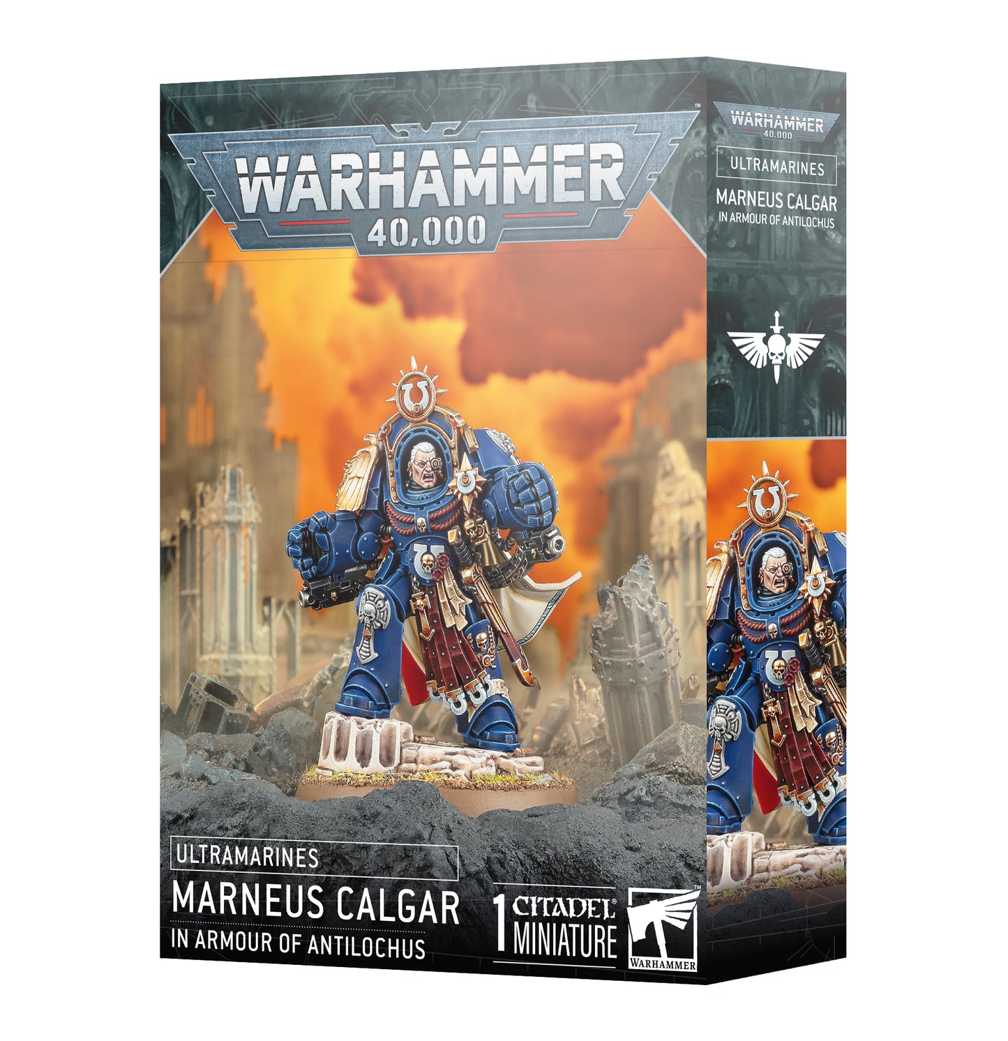 ULTRAMARINES: MARNEUS CALGAR IN ARMOUR OF ANTILOCHUS (Pre-Order)