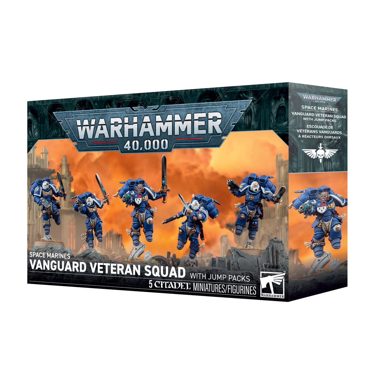SPACE MARINES: VANGUARD VETERAN SQUAD WITH JUMP PACKS (Pre-Order)