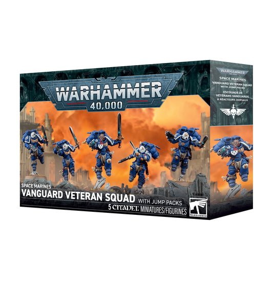 SPACE MARINES: VANGUARD VETERAN SQUAD WITH JUMP PACKS (Pre-Order)