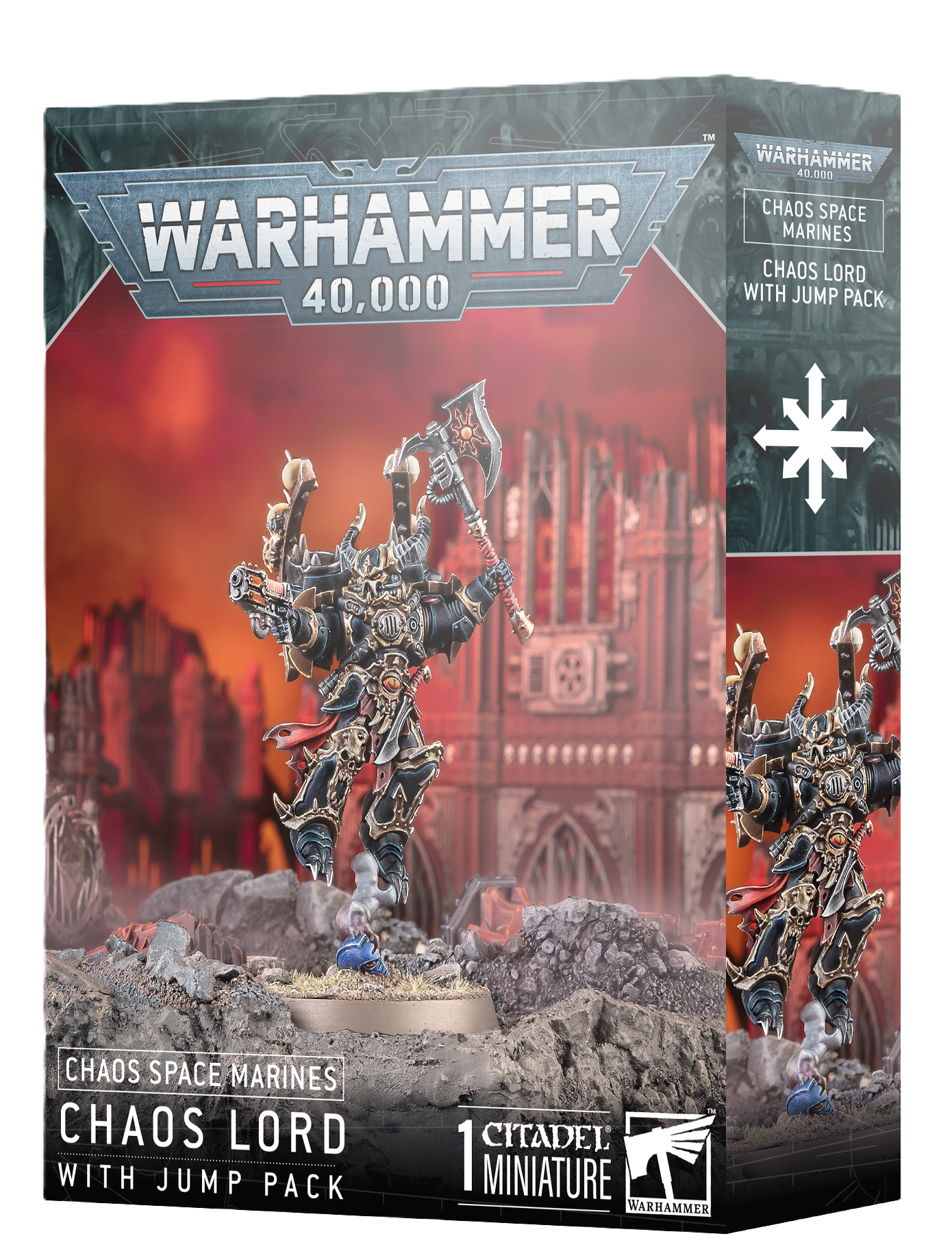 CHAOS SPACE MARINES: LORD WITH JUMP PACK