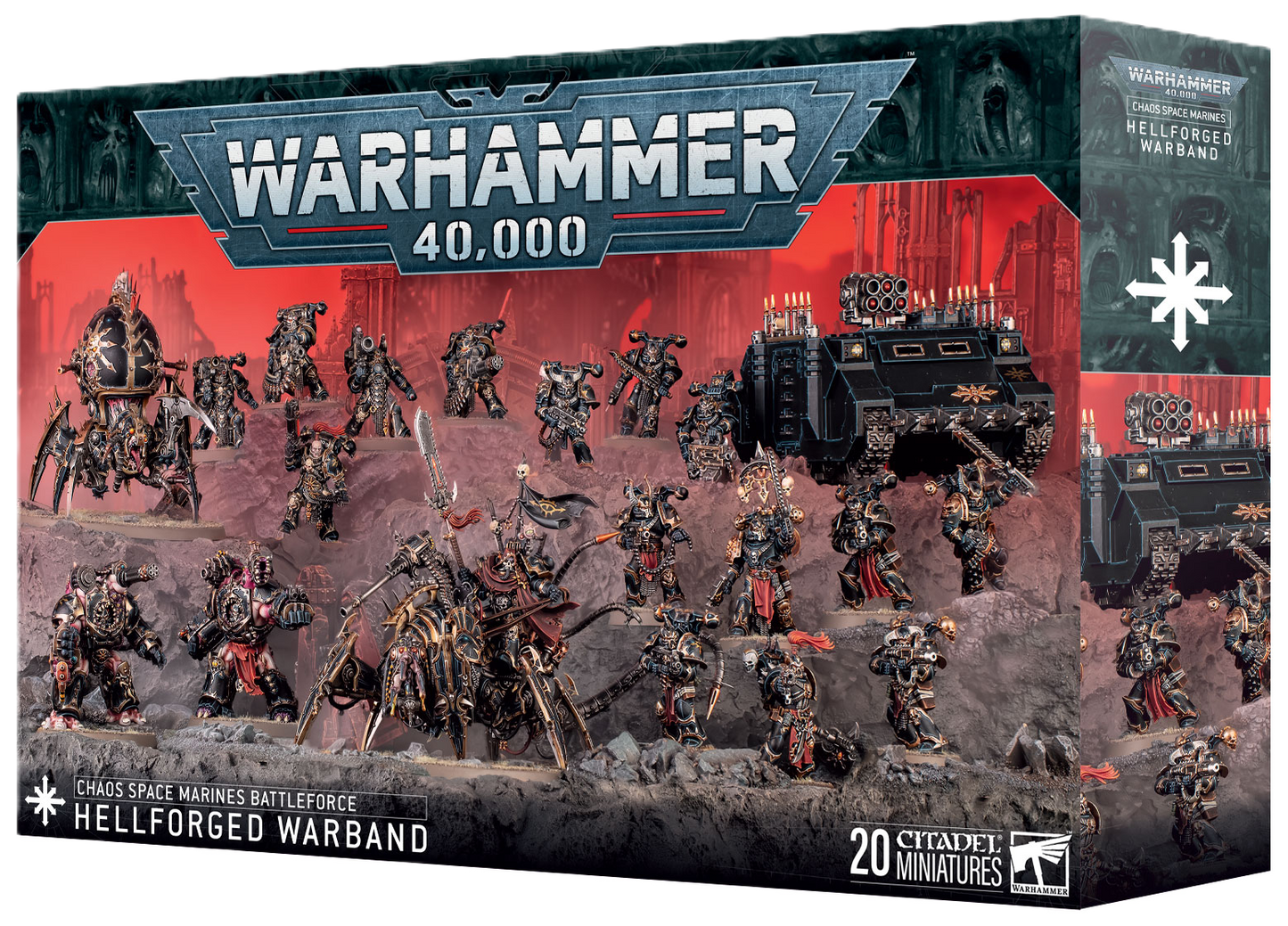 CHAOS SPACE MARINES: HELLFORGED WARBAND (Pre-Order)