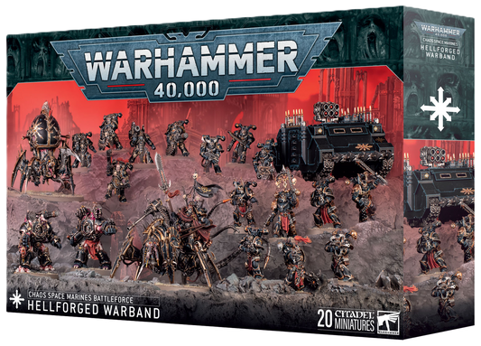 CHAOS SPACE MARINES: HELLFORGED WARBAND (Pre-Order)