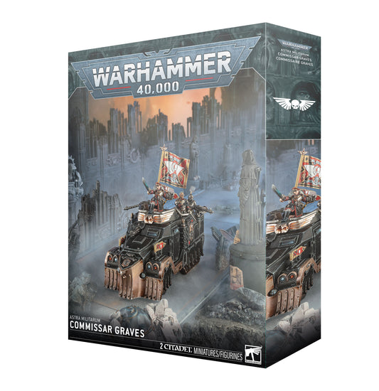 ASTRA MILITARUM: COMMISSAR GRAVES (Pre-Order)