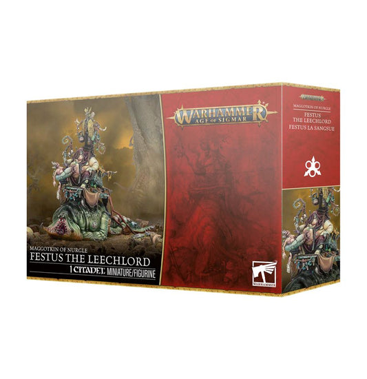 MAGGOTKIN OF NURGLE: FESTUS THE LEECHLORD (Pre-Order)