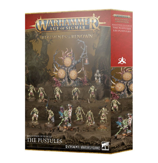 MAGGOTKIN OF NURGLE: THE PUSTULES (Pre-Order)