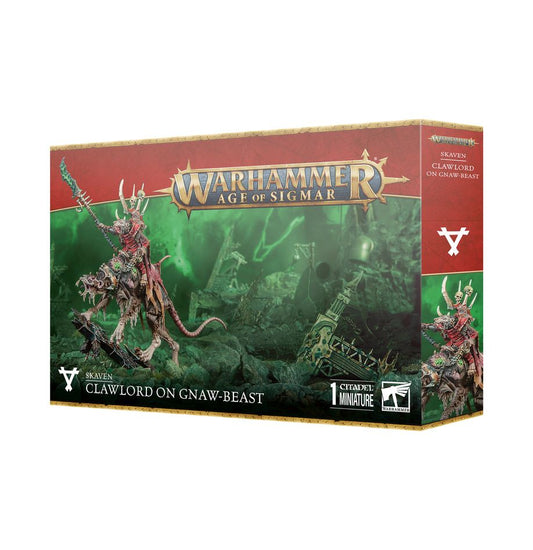 SKAVEN CLAWLORD ON GNAW-BEAST (D)