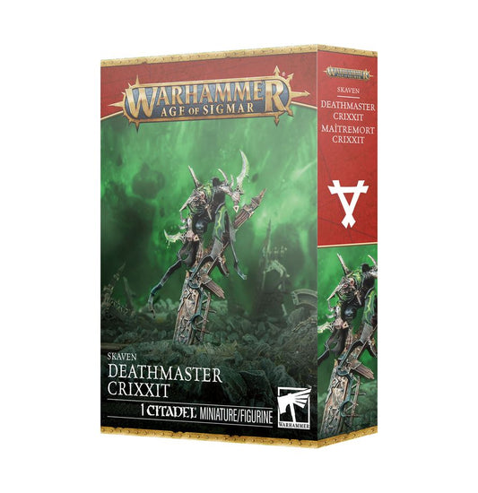 AGE OF SIGMAR: SKAVEN DEATHMASTER CRIXXIT (D) (Pre-Order)
