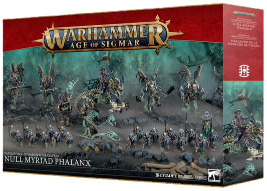 BATTLEFORCE: OSSIARCH BONEREAPERS: NULL MYRIAD PHALANX (Pre-Order)