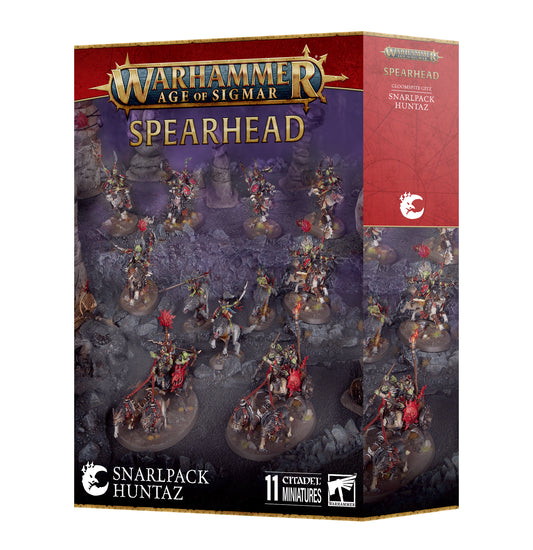 SPEARHEAD: GLOOMSPITE GITZ SNARLPACK HUNTAZ (Pre-Order)