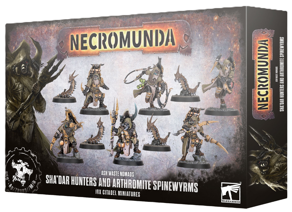 NECROMUNDA: SHA'DAR HUNTERS & ARTHROMITE SPINEWYRMS (Pre-Order)