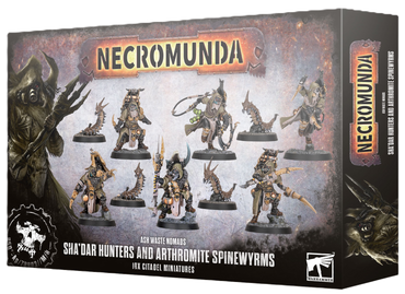 NECROMUNDA: SHA'DAR HUNTERS & ARTHROMITE SPINEWYRMS (Pre-Order)