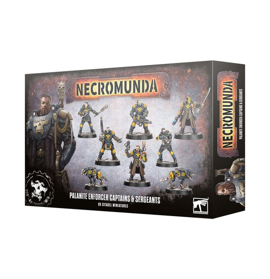 NECROMUNDA: PALANITE ENFORCER CAPTAINS & SERGEANTS (Pre-Order)