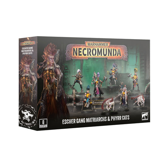 NECROMUNDA: ESCHER GANG MATRIARCHS & PHYRR CATS (Pre-Order)