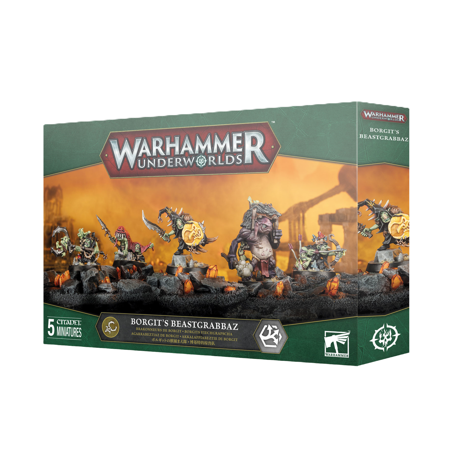 WARHAMMER UNDERWORLDS: BORGIT'S BEASTGRABBAZ