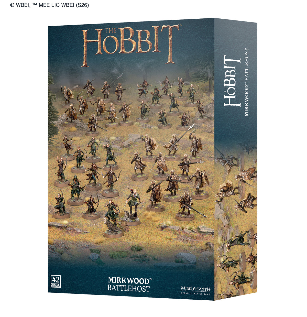 MIDDLE-EARTH SBG: MIRKWOOD BATTLEHOST (Pre-Order)