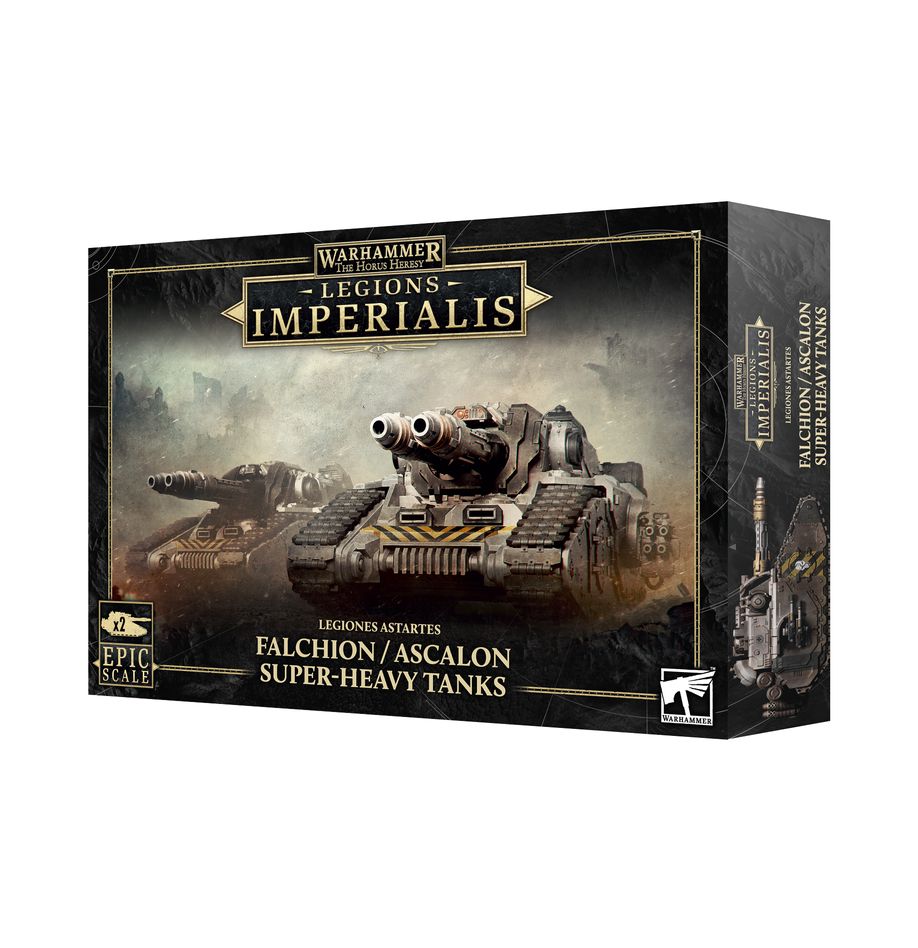 LEGION IMPERIALIS: FALCHION / ASCALON SUPER-HEAVY TANKS (Pre-Order)