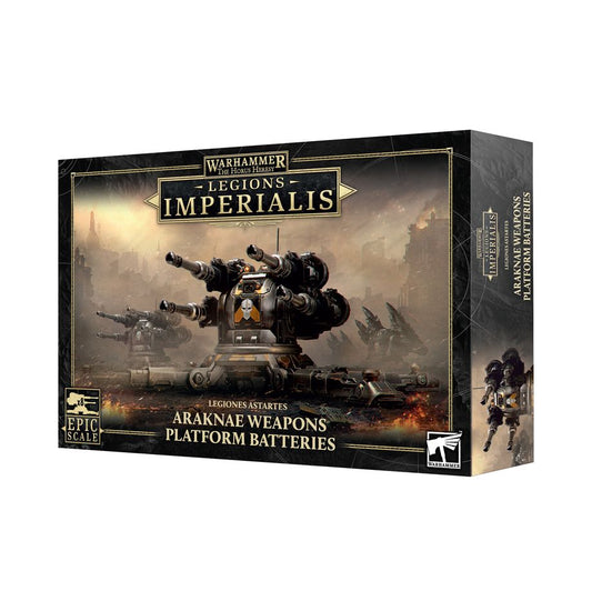 LEGION IMPERIALIS: ARAKNAE WEAPONS PLATFORM BATTERIES (Pre-Order)