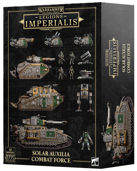 LEGIONS IMPERIALIS: SOLAR AUXILIA COMBAT FORCE (Pre-Order)