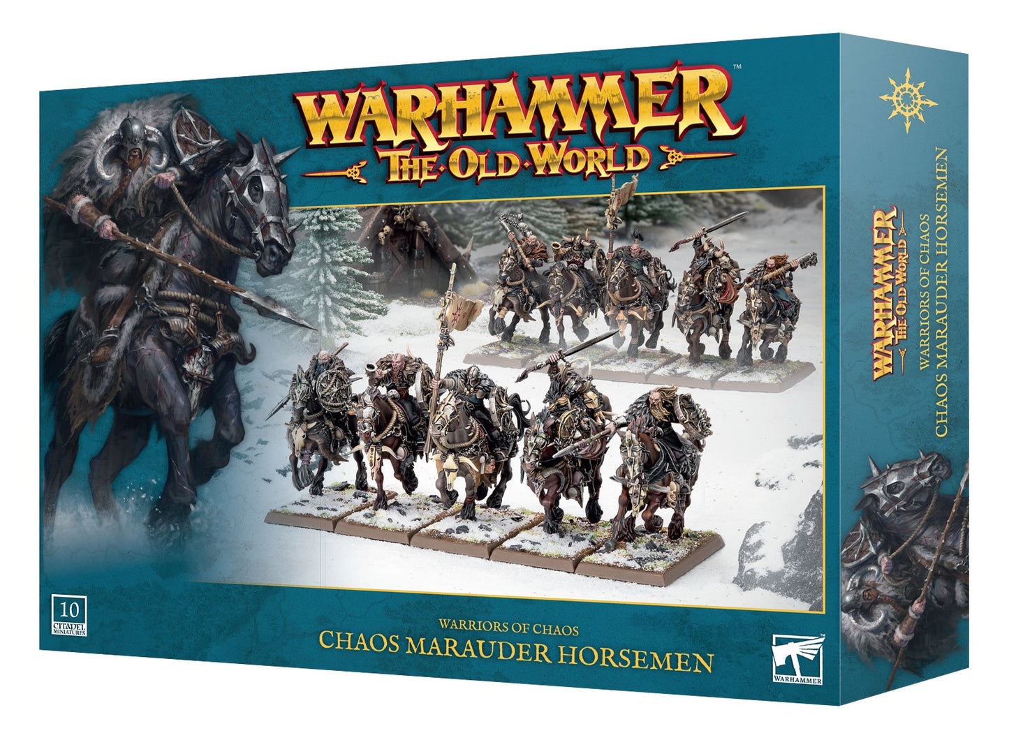 WARRIORS OF CHAOS: CHAOS MARAUDER HORSEMEN