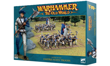 THE OLD WORLD: EMPIRE OF MAN: EMPIRE STATE TROOPS (Pre-Order)