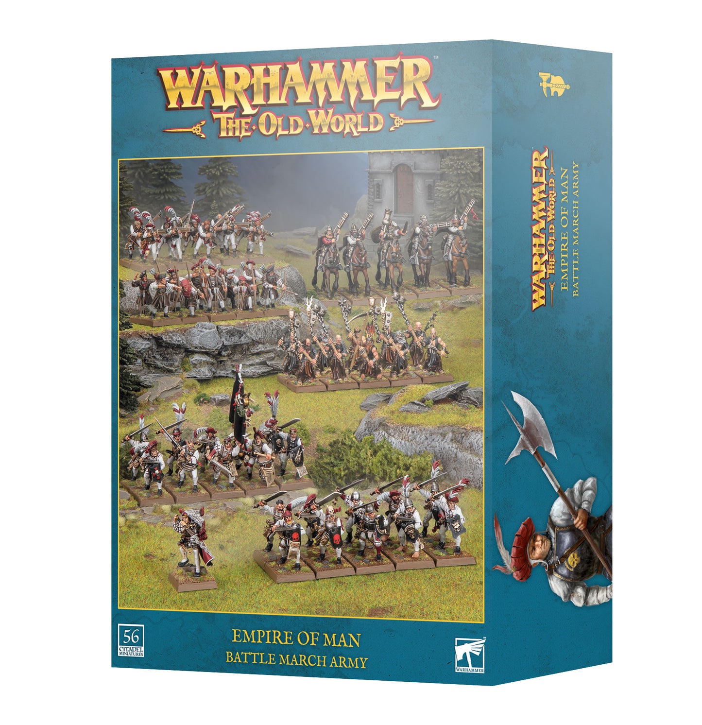 THE OLD WORLD: EMPIRE OF MAN: BATTLE MARCH ARMY (Pre-Order)