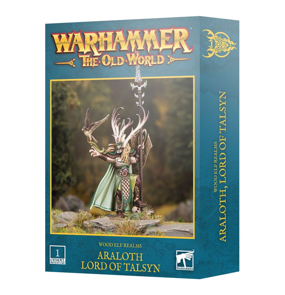 THE OLD WORLD: WOOD ELF REALMS ARALOTH LORD OF TALSYN