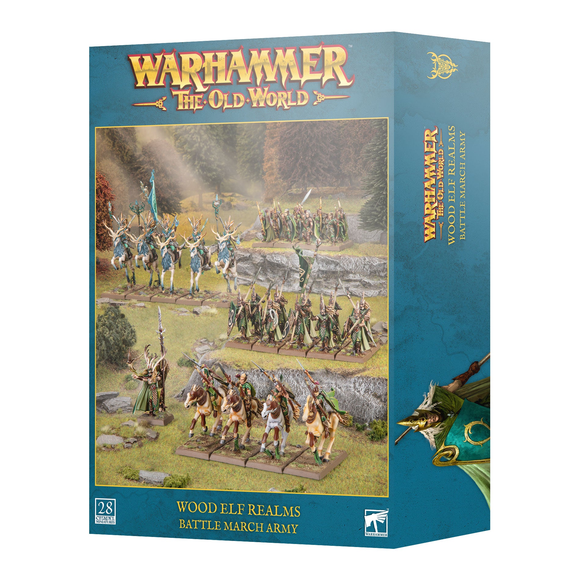 THE OLD WORLD: WOOD ELF REALMS: BATTLE MARCH ARMY (Pre-Order)
