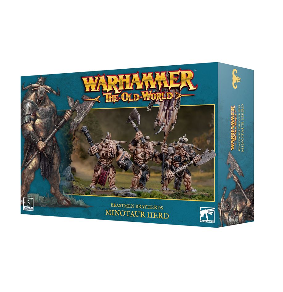 THE OLD WORLD: BEASTMEN BRAYHERDS: MINOTAUR HERD (D)