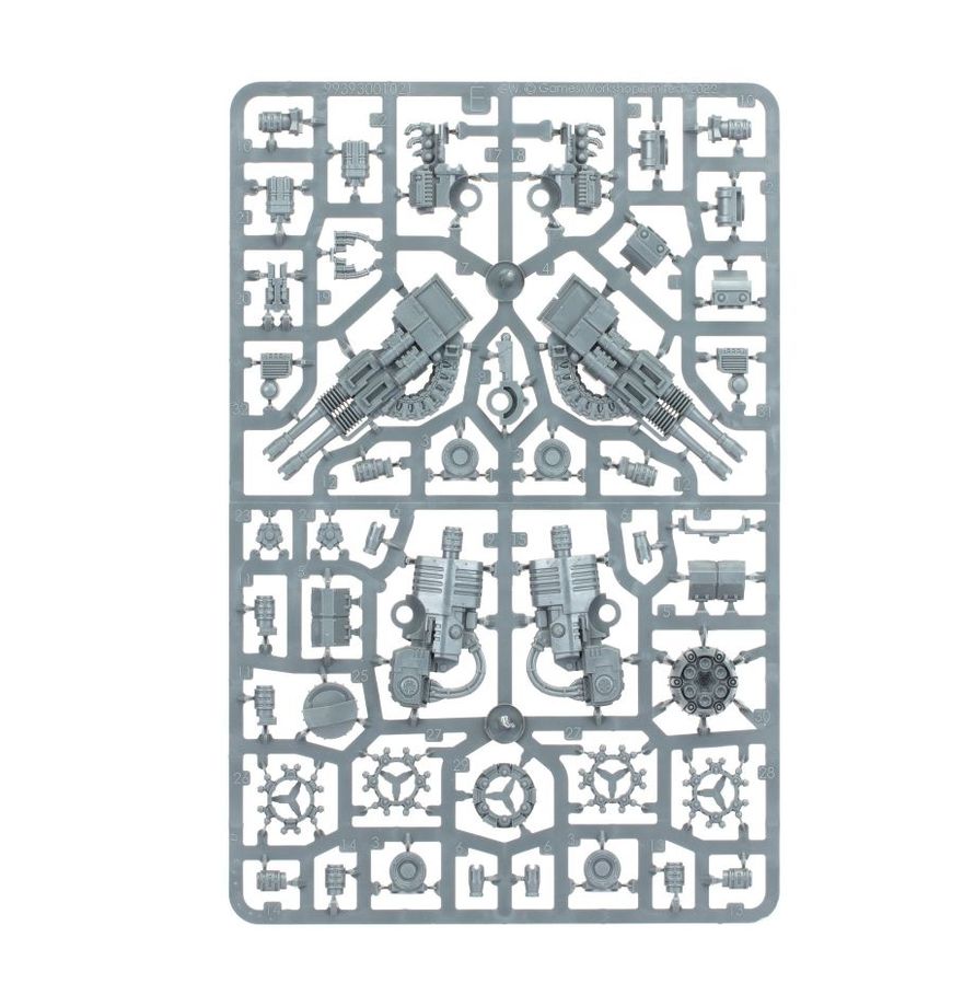 Leviathan Siege Dreadnought Ranged Weapons Frame (D)