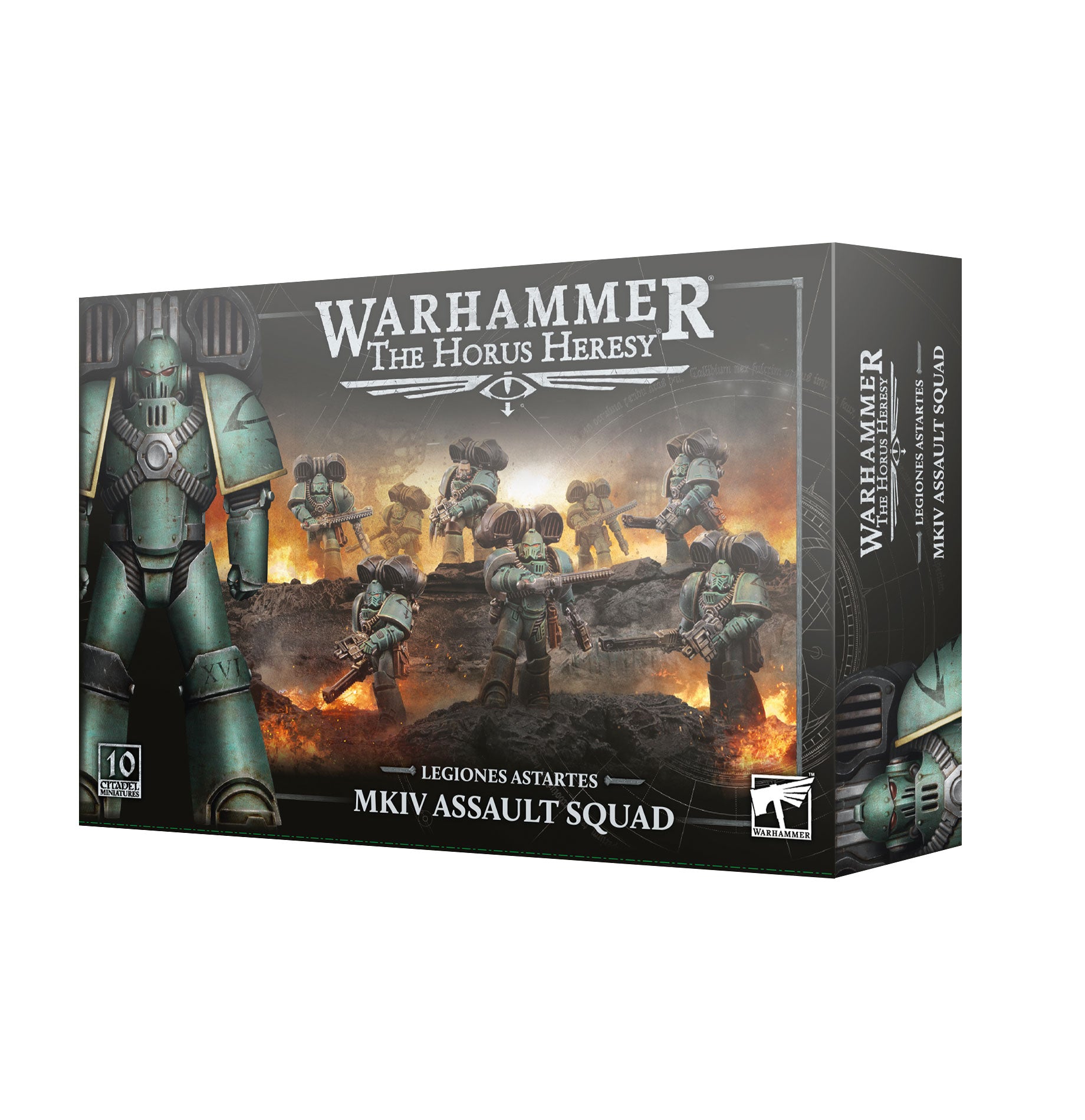 HORUS HERESY: LEGIONES ASTARTES: MKIV ASSAULT SQUAD (Pre-Order)