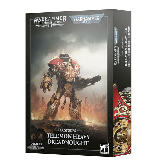 CUSTODES: TELEMON HEAVY DREADNOUGHT (Pre-Order)