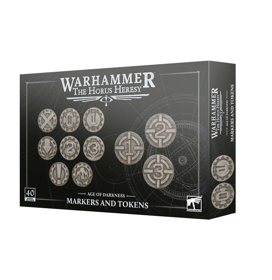 HORUS HERESY: AGE OF DARKNESS: MARKERS AND TOKENS (Pre-Order)